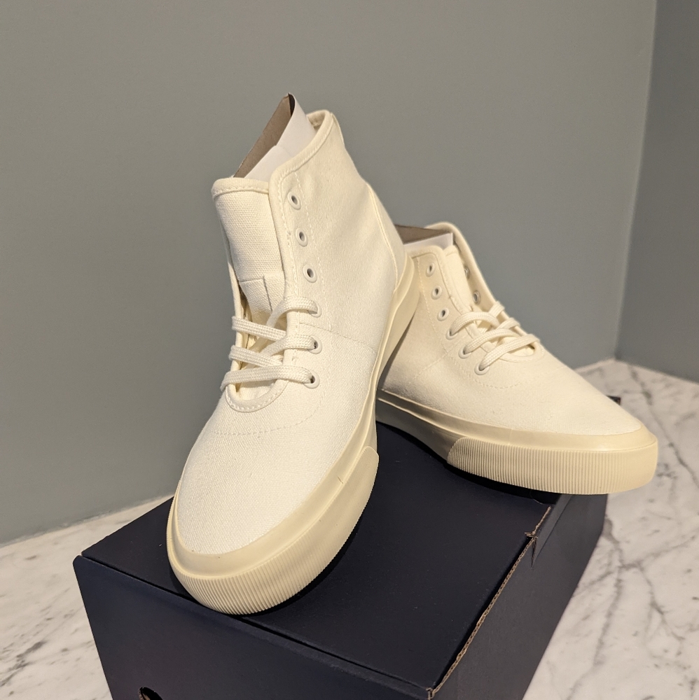 Everlane white high top sneaker 9.5
